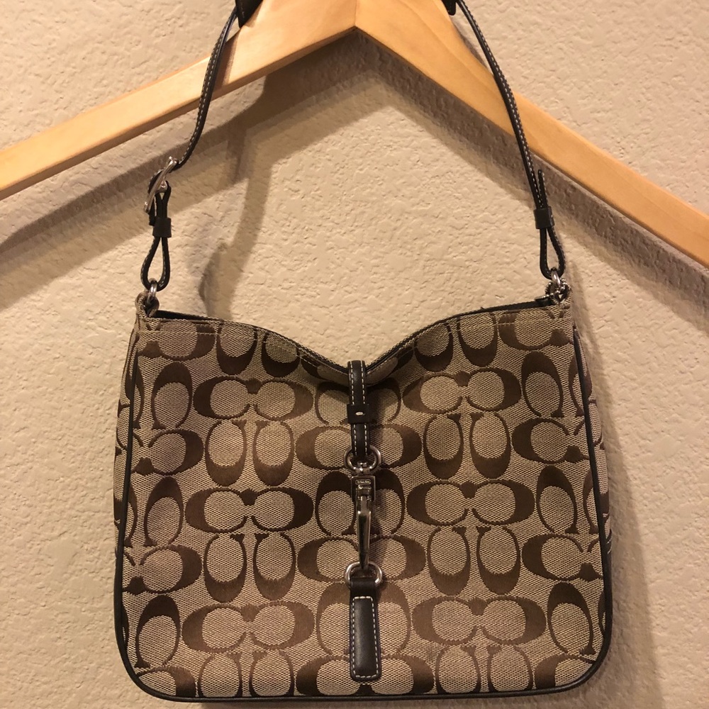 USED Coach brown purse